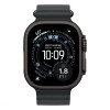 Apple Watch Ultra 3, 49mm, черный титан, ремешок Ocean черного цвета (2025)