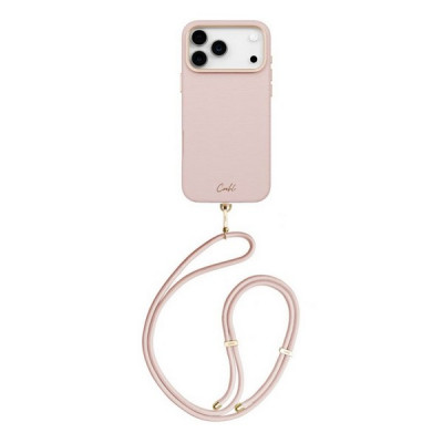 Чехол Uniq Coehl Mirelle Strap MagSafe для iPhone 17 Pro Max Shell Pink (IP6.9P(2025)-MIRMSPNK)