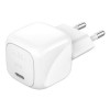 Сетевое зарядное устройство Belkin BoostCharge Compact USB-C Wall Charger 30 Вт с кабелем (WCA008kq1MWH-B6) White