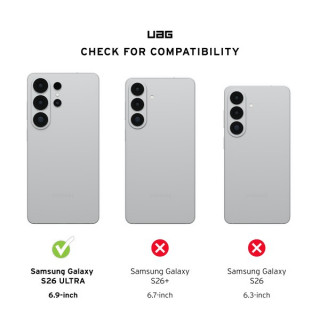 Чехол UAG Plasma XTE Magfit для Samsung Galaxy S26 Ultra (21452211404G) Black/Clear