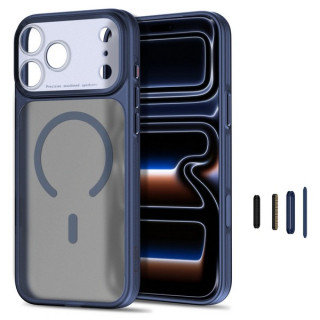 Чехол Tech-Protect Magprime CC MagFit для iPhone 18 Pro Max / 17 Pro Max (Matte Deep Blue)