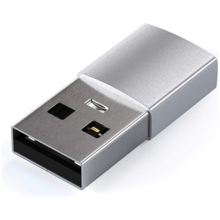 Адаптер Satechi USB-C Adapter (ST-TAUCS) Silver / Серебристый