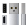 Адаптер Satechi USB-C Adapter (ST-TAUCS) Silver / Серебристый