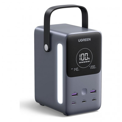 Внешний аккумулятор Ugreen PB770 48000mAh 300W (25286) серый