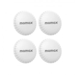 GPS-трекер Momax PinTag Find My Tracker, 4 шт. (BR5GS) белый
