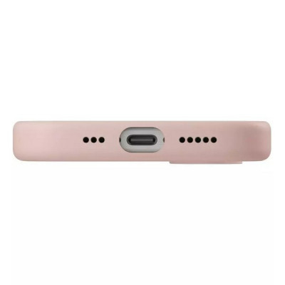 Чехол Uniq LINO MagSafe для iPhone 16e (IP16E(2025)HYB-LINOMPNK) Pink