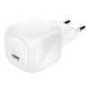 Сетевое зарядное устройство Belkin BoostCharge Compact USB-C Wall Charger 45 Вт с кабелем (WCA013kq1MWH-B6) White