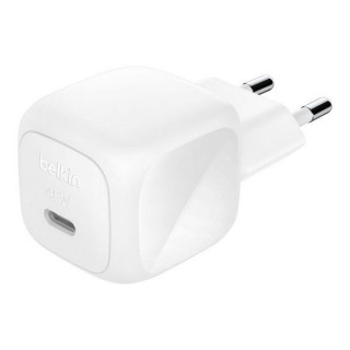 Сетевое зарядное устройство Belkin BoostCharge Compact USB-C Wall Charger 45 Вт с кабелем (WCA013kq1MWH-B6) White