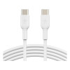 Сетевое зарядное устройство Belkin BoostCharge Compact USB-C Wall Charger 45 Вт с кабелем (WCA013kq1MWH-B6) White