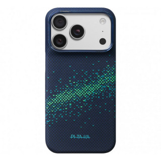 Чехол Pitaka Edge Case для iPhone 18 Pro / 17 Pro (KI1805P) Nearfield Blue (Milky Way Galaxy 2.0)
