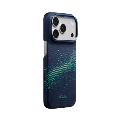Чехол Pitaka Edge Case для iPhone 18 Pro / 17 Pro (KI1805P) Nearfield Blue (Milky Way Galaxy 2.0)