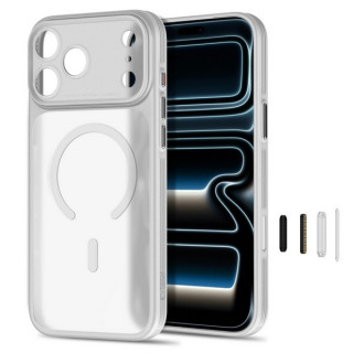 Чехол Tech-Protect Magprime CC MagFit для iPhone 18 Pro / 17 Pro (Matte Grey)