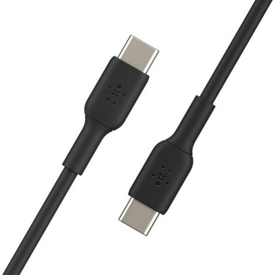 Кабель Belkin BoostCharge USB-C - USB-C 2м (CAB003bt2MBK) Black