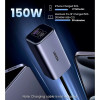 Автомобильное зарядное устройство Ugreen EC706 150W 4-Port GaN с выносом портов USB-A / 2*USB-C (35571) серый