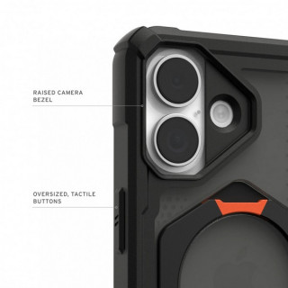 Чехол UAG Plasma XTE Magfit для iPhone 17 6.3" (114526114097) Black/Orange