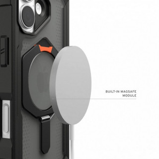Чехол UAG Plasma XTE Magfit для iPhone 17 6.3" (114526114097) Black/Orange