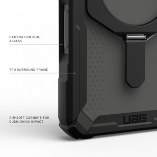 Чехол UAG Plasma XTE Magfit для iPhone 17 6.3" (114526114097) Black/Orange