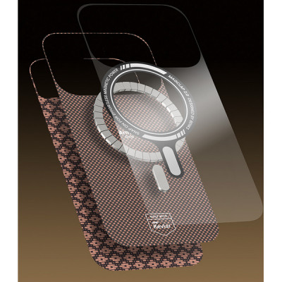 Чехол Benks ArmorGrid ArmorAir Case built with Kevlar для iPhone 17 Pro Max 6.9" (C.K.FL.AP.GD.A070) Gold