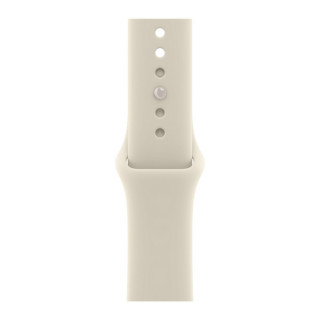 Apple Watch Series 12, 46 mm, Pearl White Ceramic, Sand Sport Band