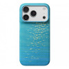 Чехол Pitaka Edge Case для iPhone 18 Pro / 17 Pro (KI1812P) Lucid Blue (Glints of Gold)