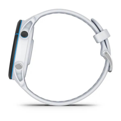 Умные часы Garmin Forerunner 255 Music Whitestone 010-02641-31 с белым ремешком