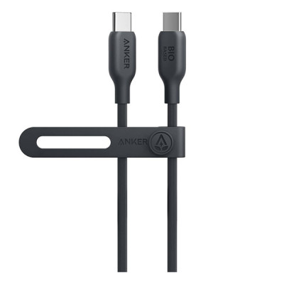 Кабель Anker 544 USB-C to Usb-C BIO-BASED 1.8м (A80F2H11.BK) черный