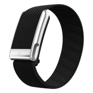 Плетеный ремешок для Whoop MG SuperKnit Luxe Band​ (Obsidian with Titanium)
