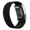 Плетеный ремешок для Whoop MG SuperKnit Luxe Band​ (Obsidian with Titanium)