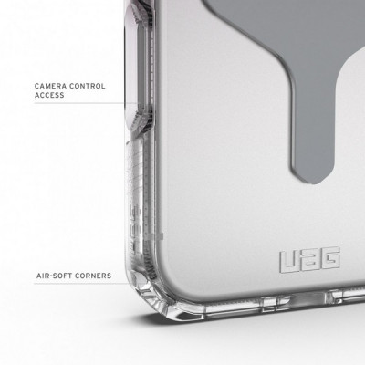 Чехол UAG Plyo Magfit для iPhone 17 Pro Max 6.9" (11453011404G) Black/Clear Ombre