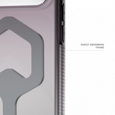 Чехол UAG Plyo Magfit для iPhone 17 Pro Max 6.9" (11453011404G) Black/Clear Ombre
