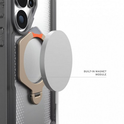 Чехол UAG Plasma XTE 360 Magfit для Samsung Galaxy S26 Ultra (214525113131) Ash/Pop Orange