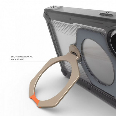 Чехол UAG Plasma XTE 360 Magfit для Samsung Galaxy S26 Ultra (214525113131) Ash/Pop Orange