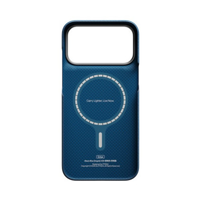 Чехол Pitaka Argyle Edge Case для iPhone 18 Pro Max / 17 Pro Max (KI1816PM) Abyss Blue