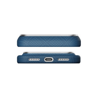 Чехол Pitaka Argyle Edge Case для iPhone 18 Pro Max / 17 Pro Max (KI1816PM) Abyss Blue