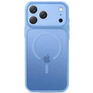 Чехол Tech-Protect Magprime CC MagFit для iPhone 18 Pro / 17 Pro (Matte Light Blue)