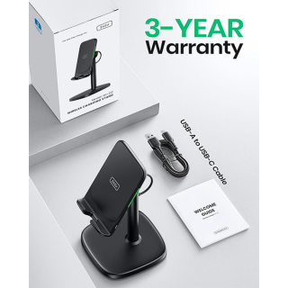 Беспроводное зарядное устройство INIU SAFE Fast Charge Pro 15W (WI-212)