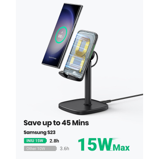 Беспроводное зарядное устройство INIU SAFE Fast Charge Pro 15W (WI-212)