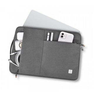 Сумка для ноутбука WiWU Alpha Slim Sleeve для ноутбуков 15.4" Gray (ASSB15.4LG)