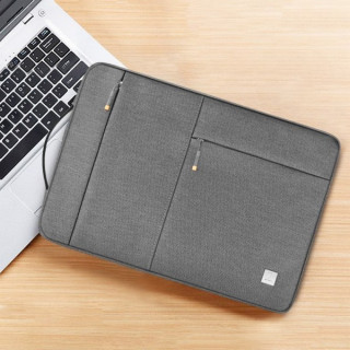 Сумка для ноутбука WiWU Alpha Slim Sleeve для ноутбуков 15.4" Gray (ASSB15.4LG)