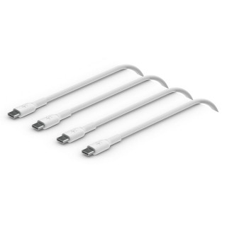 Кабель Belkin BoostCharge USB-C - USB-C 1м 2 шт. (CAB003bt1MWH2PK) White