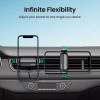 Автомобильный держатель Ugreen LP120 Air Vent Phone Holder (10422) серый космос