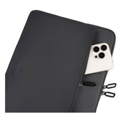 Чехол прорезиненный Tucano Gommo Sleeve для ноутбука 14" (BFGOM1314-BK) Black / Черный