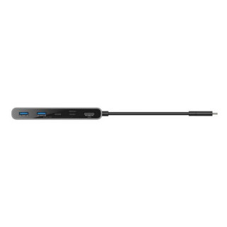 Хаб Belkin Connect USB-C Hub 7-in-1 4K@60Hz 100W (AVC023hqSGY) Space Gray