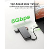 Хаб Belkin Connect USB-C Hub 7-in-1 4K@60Hz 100W (AVC023hqSGY) Space Gray