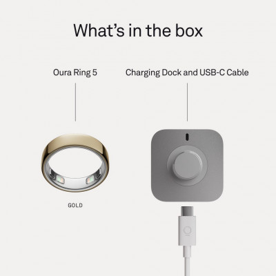 Умное кольцо Oura Ring Gen 5 Gold 7