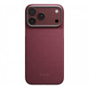 Чехол Pitaka Argyle Edge Case для iPhone 18 Pro Max / 17 Pro Max (KI1817PM) Burgundy