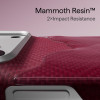 Чехол Pitaka Argyle Edge Case для iPhone 18 Pro Max / 17 Pro Max (KI1817PM) Burgundy