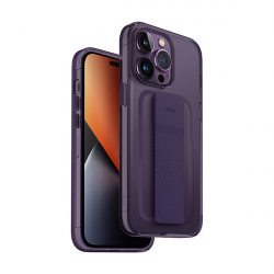 Чехол Uniq Heldro Mount +Band для iPhone 14 Pro (IP6.1P(2022)-HELMPUR) Purple