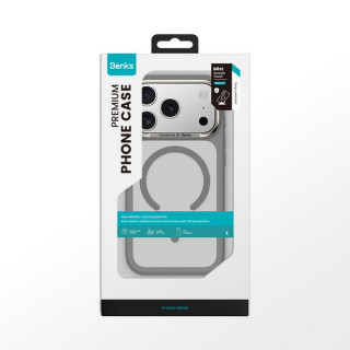Чехол Benks Mist Protective Case для iPhone 17 Pro Max 6.9" (C.K.FF.AP.GR.A070) Grey