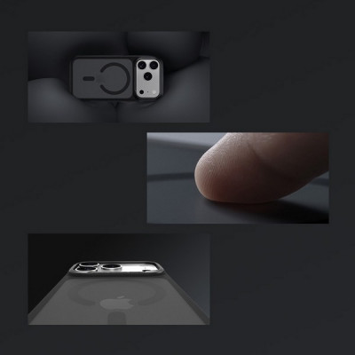 Чехол Benks Mist Protective Case для iPhone 17 Pro Max 6.9" (C.K.FF.AP.GR.A070) Grey